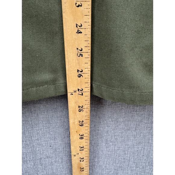 USAF OG-107 Tactical Air Command Fatigue Shirt w/ Patches 13‎ 1/2 x 32 Green - Picture 5 of 7